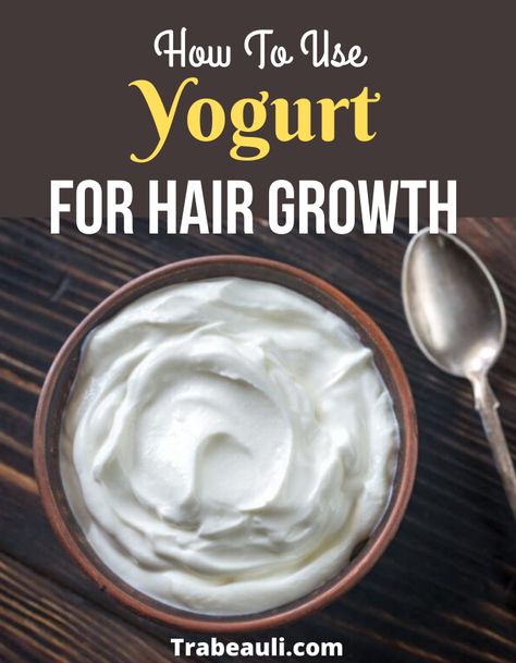 Yogurt is considered as the best remedy for removing dandruff, making scalp healthy and promoting hair growth. You can either have a bowl of yogurt daily or you can apply it as a hair mask. Yogurt Hair Mask For Hair Growth, Curd Hair Mask For Hair Growth, Yogurt Hair Mask Diy, Curd Hair Mask, Iron Rich Fruits, Remedies For Healthy Hair, Hair Fall Remedy Home, Yogurt For Hair, Shea Butter Hair Mask