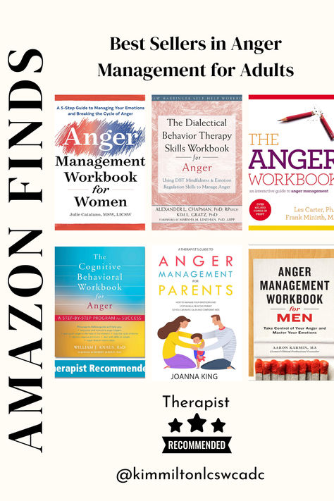 Master your emotions with our curated list of the top 6 bestselling anger management books for adults and parents on Amazon, all therapist-recommended. Ideal for anyone looking to foster a calmer, more understanding environment at home or in the workplace. Explore these transformative resources and start your journey towards emotional mastery today! 🧘‍♂️💼 #AngerManagement #AdultWellbeing #TherapistApproved | Anger Management | Parenting | Anger Management Activities | Emotions | Therapist Books, Anger Management Books, Emotional Mastery, Master Your Emotions, Anger Management Activities, Behaviour Management, Books For Adults, Management Books, Anger Management