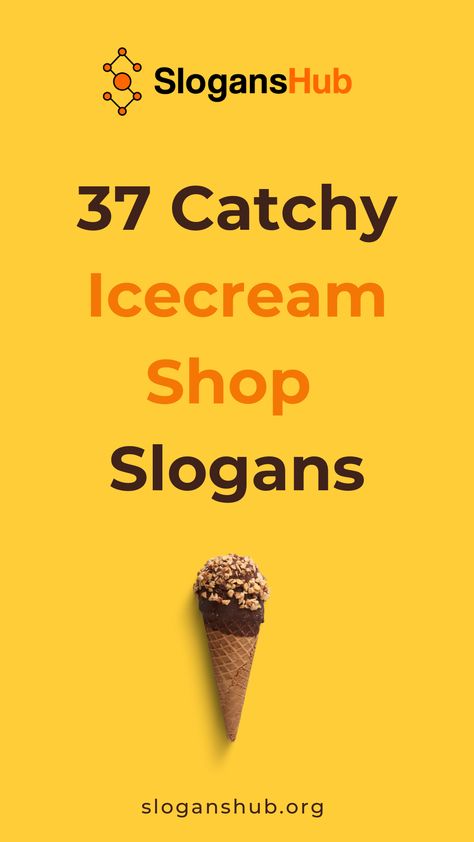 If you are an ice cream shop owner trying to increase your sales, one of the fastest, most effective and least expensive strategies you can employ is getting a slogan or a tagline for your ice cream shop. Ice cream shop slogans are becoming more and more critical as competition increases more and more every year #slogans #sloganshub #icecreamshopslogans Ice Cream Shop Quotes, Logo For Ice Cream Shop, Ice Cream Campaign, Ice Cream Sayings, Retro Ice Cream Shop, Ice Cream Slogans, Ice Cream Shop Logo, Ice Cream Shop Names, Vintage Ice Cream Shop