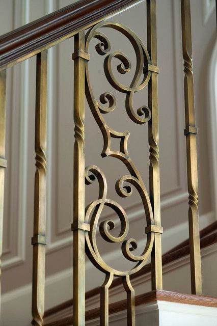 French Style Meets Georgian Elements in this Wadia Country House - Traditional - Staircase - New York - by Wadia Associates | Houzz Wadia Associates, House Traditional, Traditional Staircase, French Style, Country House, Stairs, New York