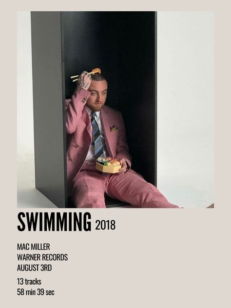 minimal aesthetic polaroid album poster for swimming by mac miller Swimming Mac Miller, Mac Miller Albums, Mac Miller Tattoos, Polaroid Album, Aesthetic Polaroid, Wallpaper Tablet, Mac Miller, Minimal Aesthetic, Art References