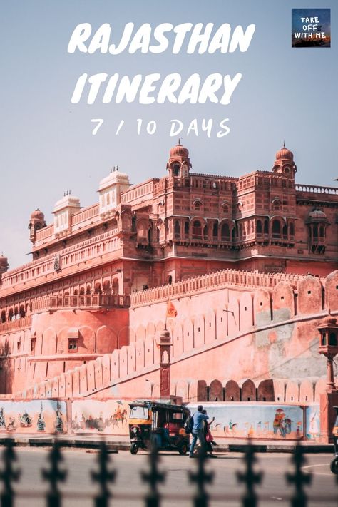 Rajasthan Itinerary - 7 / 10 Days #travel #traveltips #takeoffwirhme #rajasthan https://takeoffwithme.com/rajasthan-itinerary-7-days/ Beautiful Castles, Tourist Places, Historical Place, Travel Tours, City Travel, Incredible India, India Travel, Tour Packages, Unesco World Heritage Site