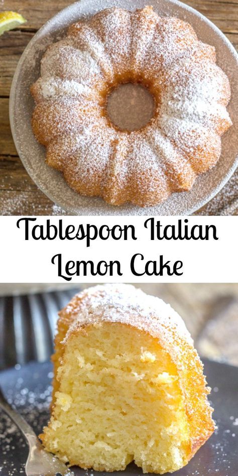 Italian Lemon Cake, Coconut Dessert, Italian Cake, Torte Cupcake, Lemon Cake Recipe, Lemon Dessert Recipes, Brownie Desserts, Dessert Cake Recipes, Cake Easy