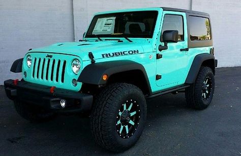 2014 Jeep Rubicon Tiffany Blue | Total Auto Pros Blue Jeep Wrangler Accessories, Tiffany Blue Jeep, Tiffany Blue Car, Teal Car, Blue Jeep Wrangler, Green Jeep, Blue Jeep, Jeep Wrangler Accessories, Ogden Utah