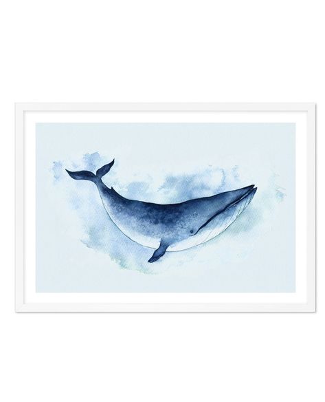 Whale Painting, Cool Shades, Coastal Art Prints, Ocean Nursery, Aboriginal Artwork, Black And White Artwork, Small Framed Art, Unframed Art Prints, Unframed Wall Art