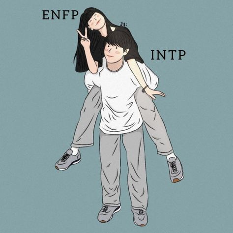 Enfp And Intp Friends, Enfp And Intp Relationship, Enfp X Intp Mbti, Enfp Couple, Intp Compatibility, Enfp X Intp, Enfp Intp, Intp Love, Intp Relationships