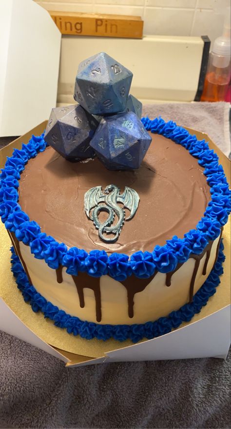 Geek Birthday Cake Ideas, Dungeons And Dragons Grooms Cake, Dnd Cake Dungeons And Dragons, Dnd Birthday Cakes, Dungeons And Dragons Wedding Cake, D&d Cake Ideas, Dnd Birthday Cake, D&d Cake, Dnd Cake