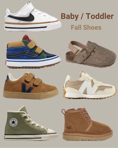 Baby Nike Shoes, Shoe Rotation, Cutest Shoes, Beckham Style, Fall Shoe, Boys Fall Outfits, Shoes Fall, Baby Uggs, Baby Nike