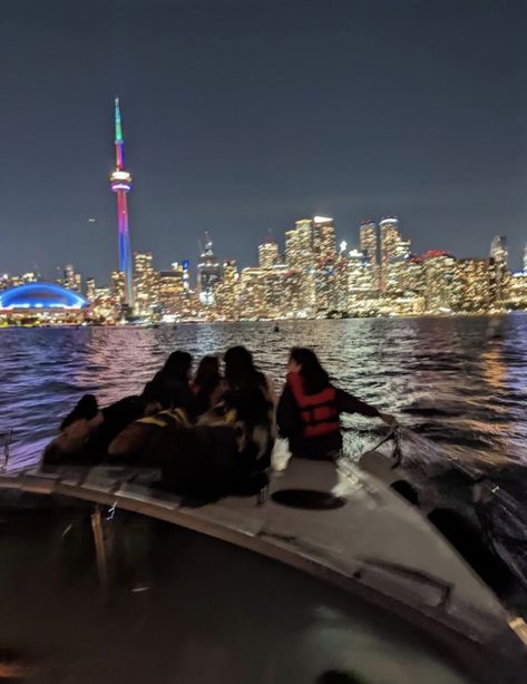 City Lights, Night Time, Toronto, Lighting