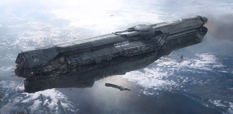 UNSC INFINITY, John Liberto on ArtStation at https://www.artstation.com/artwork/unsc-infinity Halo Ships, Space Ships Concept, Sci Fi Spaceships, Starship Concept, Halo 4, Arte Punk, Sci Fi Ships, 4 Wallpaper, Spaceship Art