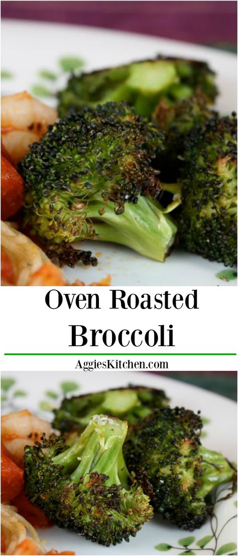 This super simple Roasted Broccoli has been a game changer as far as getting my kids to eat their veggies. I make broccoli this way at least once a week! Baked Broccoli Recipe, Oven Roasted Broccoli, Roasted Broccoli Recipe, Holiday Sides, Broccoli Recipe, Roasted Broccoli, Veggie Side Dishes, Broccoli Recipes, Lemon Recipes