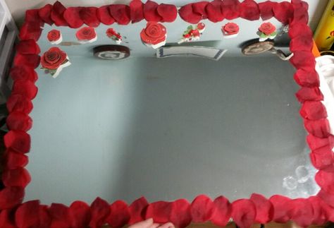 Fake Rose Petals, Tin Can Lanterns, Artificial Rose, Fake Flower, 3d Rose, Tin Can, Fake Flowers, Hot Glue, Flower Petals