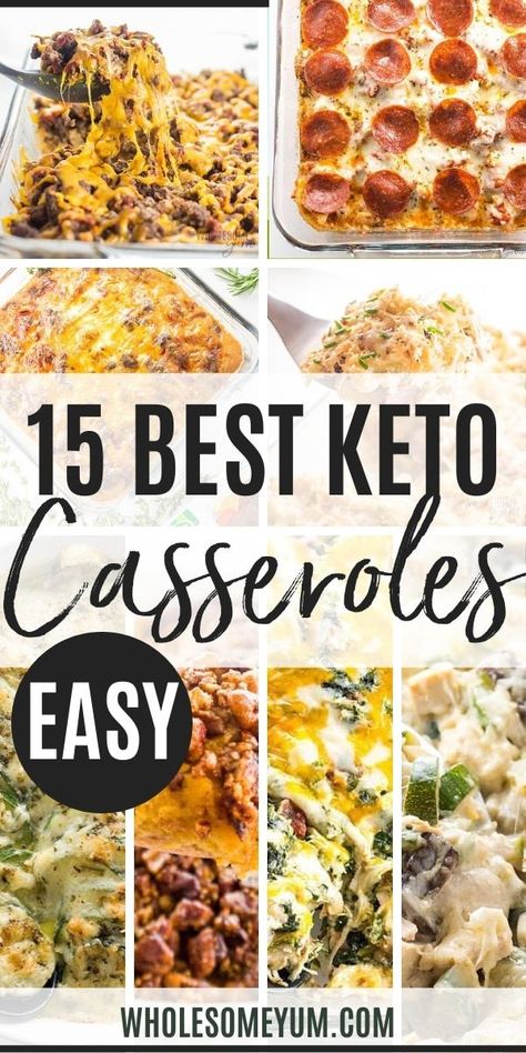 Keto Casserole Recipes, Keto Quiche, Keto Casseroles, Keto Casserole, Low Carb Casseroles, Keto Pancakes, Low Carb Diets, Recetas Keto, Makanan Diet