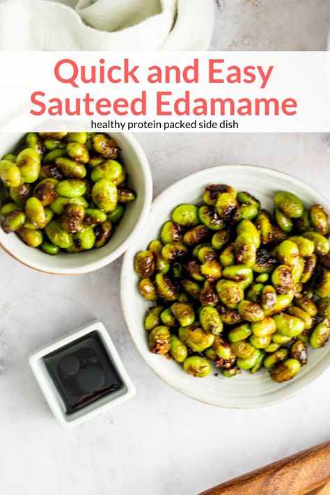 Unshelled Edamame Recipes, Fried Edamame Recipes, Edamame Side Dish Recipes, Recipes Using Edamame, How To Make Edamame Beans, How To Season Edamame, Best Edamame Recipe, Edamame Bean Recipes, Edamame Recipes Shelled