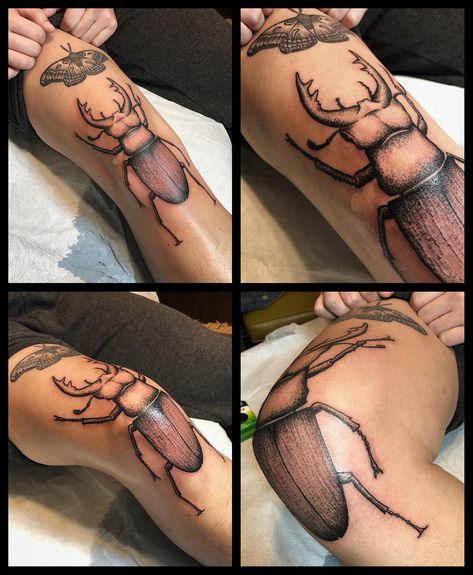 Beetle Knee Tattoo, Trending Tattoos, R Tattoo, Knee Tattoo, Atlanta Homes, Dreamcatcher Tattoo, Atlanta Ga, I Tattoo, My Friend