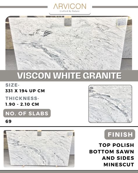 Elevate your space with the subtle beauty and enduring allure of Viscon White Granite.

.

.
For more information: -
🌐 https://arvicon.com/
☎+91-9711600107
💌 arvicon@arvicon.com
.

.

#visconwhite #granite #naturalstone #kitchendesign #countertops #interiordesign #whitegranite #designinspiration #kitchenremodel #graniteslab #homedecor #elegantspaces Hanstone Tranquility Quartz, Alaskan White Granite, White Granite, Natural Stones, Kitchen Remodel, Kitchen Design, Design Inspiration, White, Interior Design