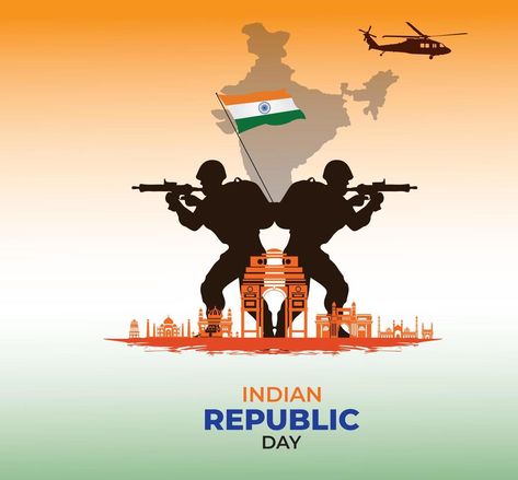 Indian Army Day, India Republic Day, Army Poster, 26 January, Army Day, Baby Posters, Card Poster, Indian Army, Republic Day