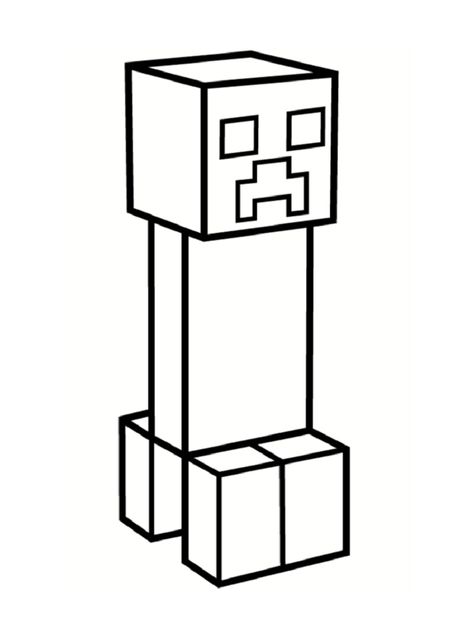 Minecraft Creeper Coloring Page Downloadable | Educative Printable Minecraft Horse, Minecraft Printables, Wolf Colors, Minecraft Coloring Pages, Creeper Minecraft, Minecraft Drawings, Minecraft Steve, Summer Camp Crafts, Minecraft Characters