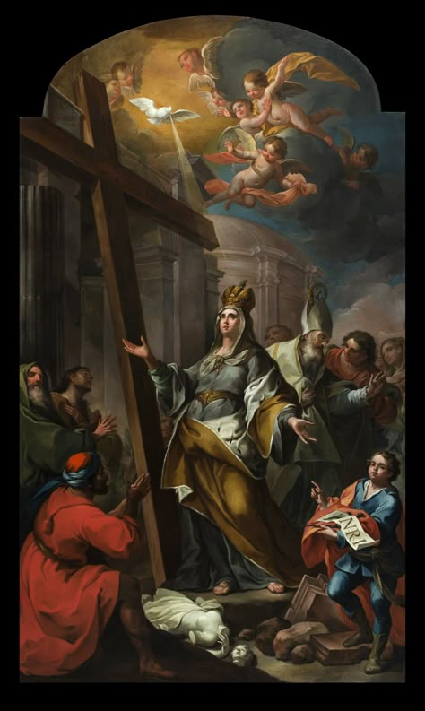 Jesus Crucifixion Pictures, Mary Jesus Mother, Catholic Theology, Christian Graphic Design, Saint Helena, Catholic Pictures, Crucifixion Of Jesus, Catholic Images, St Helens