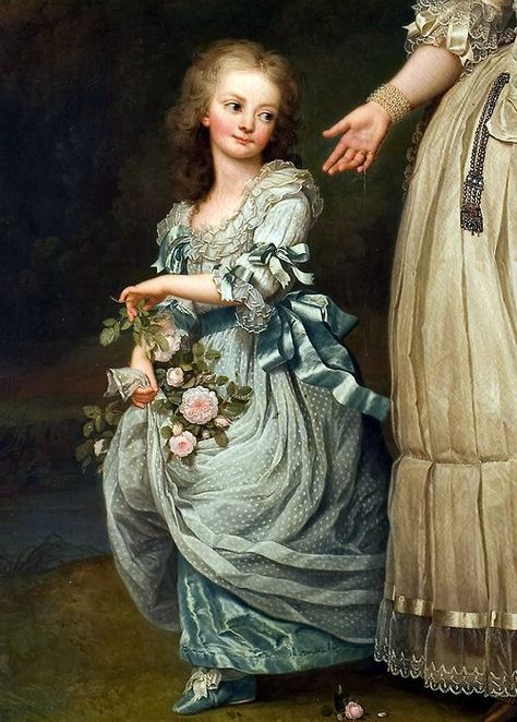 Marie Antoinette Children, French Royalty, French History, First Daughter, Pompadour, Louis Xvi, Marie Antoinette, Historical Fashion, Rococo