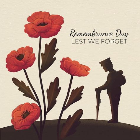 Watercolor remembrance day illustration | Free Vector #Freepik #freevector #remembrance-day #watercolor-illustration #illustrations #event-illustration Remembrance Day Images, Best Italian Food, Italian Grill, A Moment To Remember, Day Illustration, Moment Of Silence, Lest We Forget, Remembrance Day, Italian Food