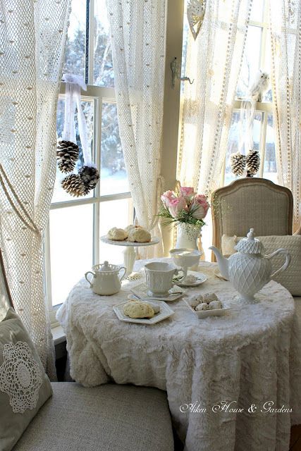 Tea Time ~ A Year in Review Tea Room Decor, A Year In Review, Winter Tea, Tea Cups And Saucers, House Gardens, Year In Review, Cups And Saucers, Tea Shop, Tea House