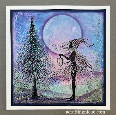 A Crafting Niche: Lavinia Stamps "Winter Whispers" "Starr and the Wild Pine Card Lavinia Cards Inspiration, Witch Cards, Lavina Stamps, Lavinia Cards, Fairy Cards, Stamps Art, Lavinia Stamps Cards, Stamping Cards, Winter Fairy