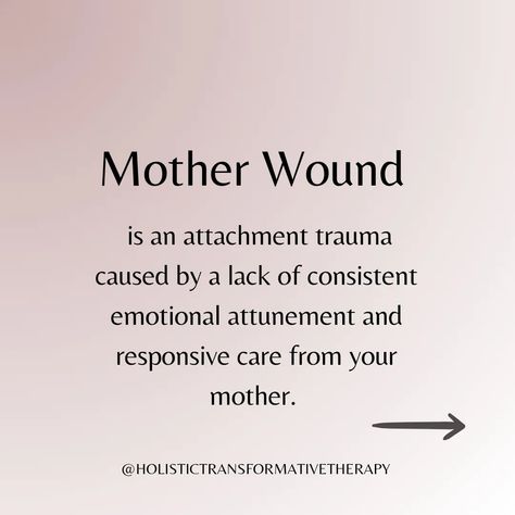 Have you heard about the Mother Wound? 💔 Read my article to learn about the symptoms of and ways to heal the Mother Wound so it doesn't affect your work, relationships, health and happiness any more! https://www.holistictransformativetherapy.com/post/healing-the-mother-wound-by-re-mothering-yourself You can take concrete steps today to move on instead of being stuck in old patterns of feeling and thinking caused by this attachment trauma. If you need additional support to achieve that, ju... Mother Wound In Men, Mother Wound Healing, Moodboard Website, The Mother Wound, Journal Healing, Story Themes, Mother Wound, Ways To Heal, Protect Your Energy