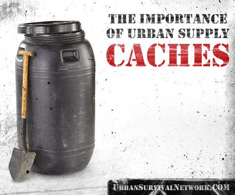 The Importance of Urban Survival Caches | Urban Survival Network Survivor Idea, Survival Cache, Survival Prepping Diy, Water Survival, Secret Hiding Places, Economic Collapse, Doomsday Prepping, Survival Supplies, Survival Life Hacks