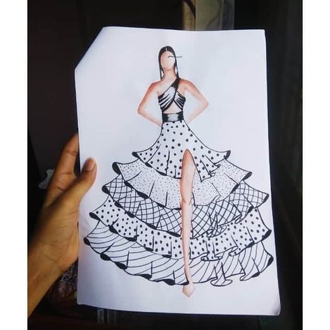 Dress Illustration Design, Elements Of Design Shape, Different Types Of Lines, Fashion Studies, Element Dress, Conceptual Sketches, Types Of Lines, Dress Illustration, Elements And Principles