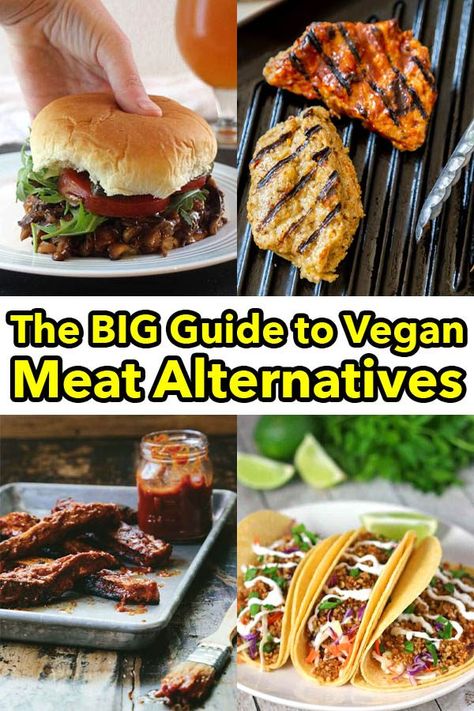 Vegan Meat Alternatives, Vegan Pulled Pork Sandwich, Vegan Ribs, Vegan Chicken Nuggets, Vegan Meat Recipe, Vegan Pulled Pork, Vegan Meat Substitutes, Vegan Crab, Meat Replacement