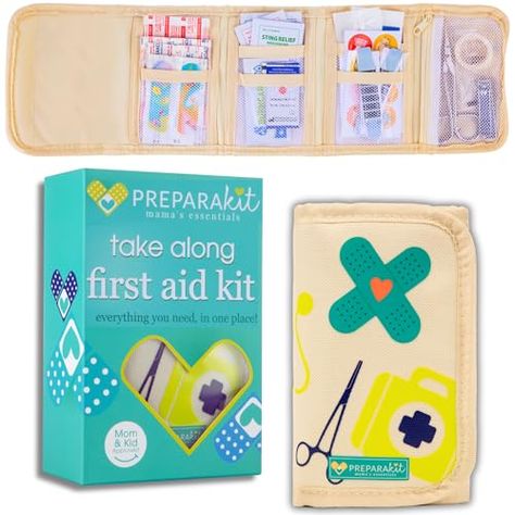 First Aid Kit For Car, First Aid Kit For Kids, Baby First Aid Kit, Personal Hygiene Worksheets, Travel Medicine Kit, Travel Medicine, Medicine Kit, Mini First Aid Kit, Stocking Stuffers For Adults