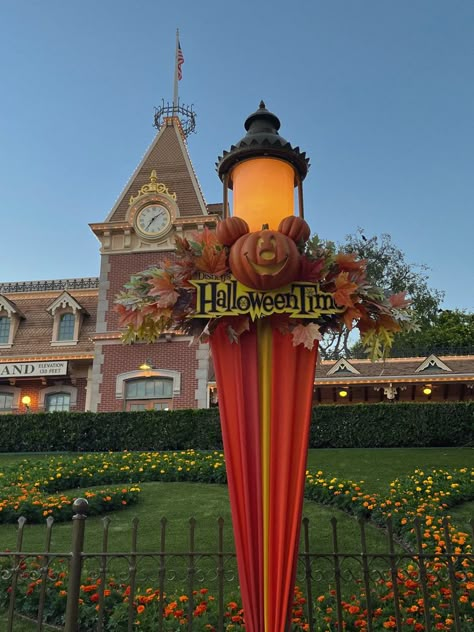 Disneyland California Halloween, Disney Halloween Aesthetic, Disney Halloween Pumpkin, Disneyland October, Disney Autumn, Halloween At Disney, Spooky Disney, Fall Disney, Disney Fall