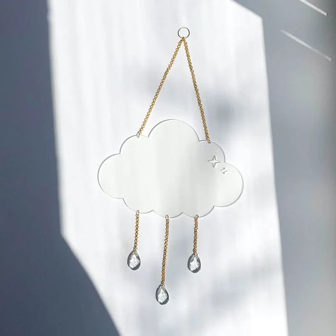 Add a little extra sparkle to your every day ✨ Small rainbow specks will fill your space when the sunlight hits juuuuust right 🌞 Laser cut acrylic suncatcher Cloud Suncatcher, Cloud Frosting, Acrylic Suncatcher, Frosted Acrylic, Rainbow Maker, Laser Cut Acrylic, Brighten Your Day, Suncatchers, Business Ideas