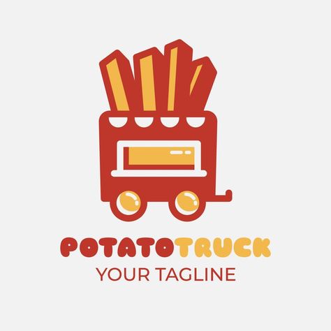 French Fries Logo, Fries Logo, Flyers Ideas, Restaurant Inspiration, Potato Sticks, Pizza Art, Corn Dog, Friend Logo, Food Logo Design