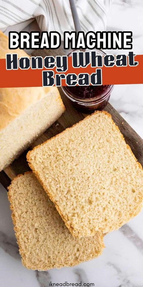 This Honey Wheat Bread Machine recipe is a quick and easy way to enjoy a delicious and homemade loaf of bread even if you're on the go!Utilizing your trusty bread machine, you can create a flavorful and wholesome bread packed with the subtle sweetness of honey and the goodness of whole wheat. It's perfect for busy mornings, quick lunches, or anytime you need a satisfying slice of homemade bread. Homemade Wheat Bread Recipes Breadmaker, Honey Oat Bread Machine Recipe, Honey Bread Machine Recipes, Bread Machine Wheat Bread, Bread Machine Recipes 2lb Loaf, Bread Machine Recipes 1.5 Lb Loaf, Whole Wheat Bread Machine Recipes Easy, Bread Machine Whole Wheat Bread Recipe, Honey Wheat Bread Machine