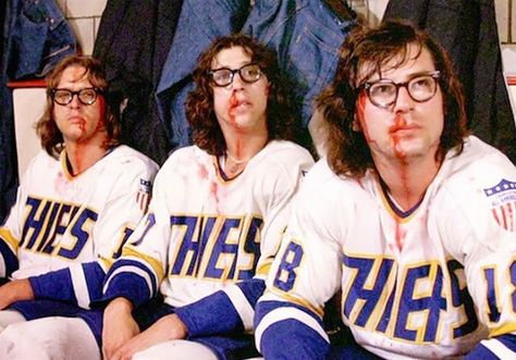 2,772 Likes, 12 Comments - Hockey Players Club (@hockeyplayersclub) on Instagram: “Hanson Bros” Slap Shot Movie, Goodfellas Movie, Maurice Richard, Hanson Brothers, Slap Shot, Boys Hockey, Patrick Swayze, Sports Figures, Welcome To The Jungle