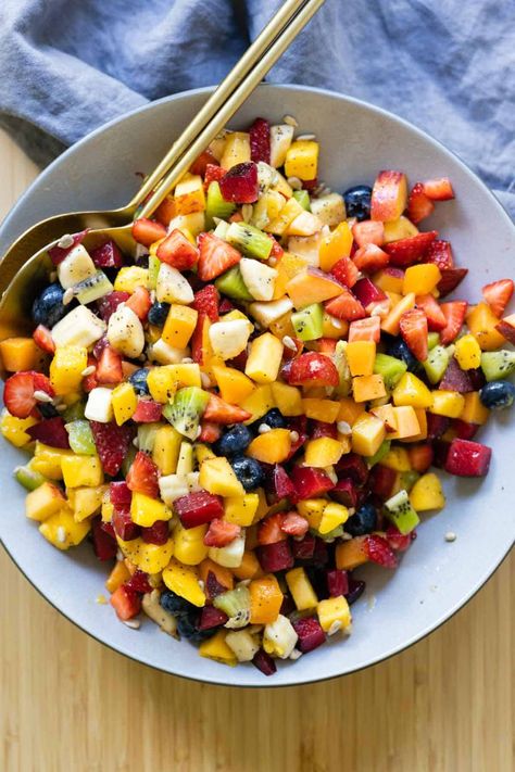 Recipe For Fruit Salad, Salad Summer Recipes, In Season Fruit, The Best Fruit Salad, Summer Fruit Salad, Best Fruit Salad, Salad Summer, Summer Salads With Fruit, Fruit List