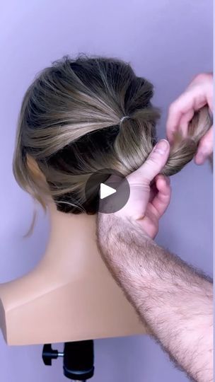 Upstyles For Medium Hair, Short Hair Updo Tutorial, Updo Tutorial, Hairdo Wedding, Glamorous Hair, Long Hair Updo, Short Hair Updo, French Twist, Mid Length Hair