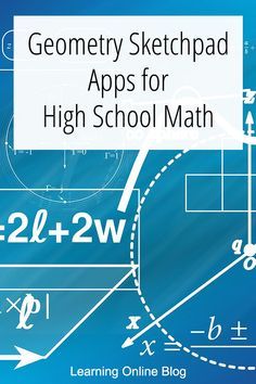 High school and college students can use these geometry sketchpad apps for creating shapes, exploring properties, and calculating measurements. #geometry School Apps Highschool, Apps For High School, Geometry Help, Homeschool Math Curriculum, Teaching Geometry, Geometry High School, Homeschool Board, Online Homeschool, Teacher Planning