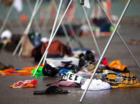 When new triathletes enter the sport, one of the most overwhelming issues is the amount of gear they need. Having to buy gear for the swim, bike and run, for cold weather and hot weather, for traveling, for rainy days, for indoor training—the list of expenses can literally be endless. In this guide, we're going to go through the 10 essential items triathletes should buy once they're committed to doing more than just one race.No. 1 Speedo or JammersTriathletes have a hard-enough time learning how Triathlon Distances, Sprint Triathlon Training, Vera Wang Wedding Dresses, Triathlon Training Plan, Leg Roller, Sprint Triathlon, Indoor Bike Trainer, Half Ironman, Crafts Unique