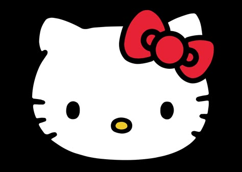 hello kitty - Google Search Hello Kitty Face, Hello Kitty, Kitty, Red, White, Black