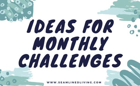 New Years Monthly Challenges, Monthly Challenges Ideas, Monthly Health Challenges, New Year Challenge Ideas, Monthly Challenge Ideas, Challenges Ideas, 2023 Challenge, Resolution Ideas, Out Of Comfort Zone