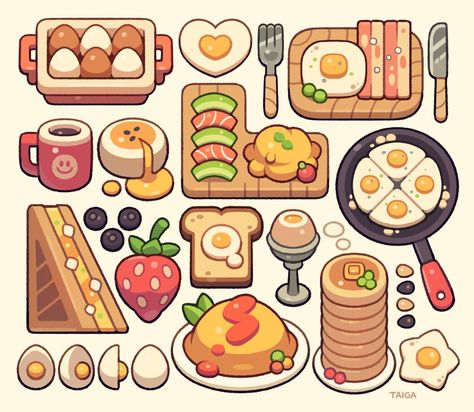 귀여운 음식 그림, Cute Easy Doodles, Paper Dolls Diy, Food Illustration Art, Cute Food Drawings, Cute Food Art, Cute Doodles Drawings, Cute Doodle Art, Kawaii Food