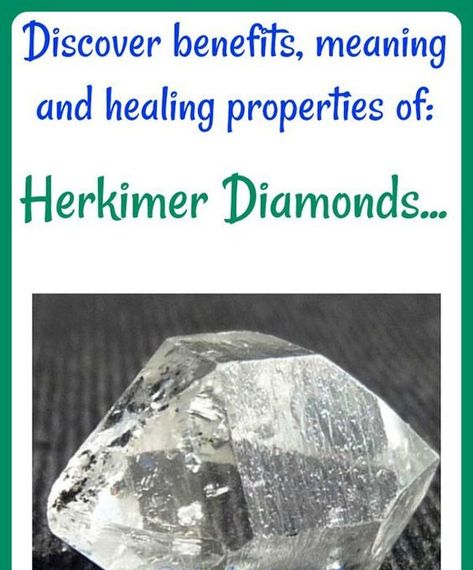 Healing Properties of Herkimer Diamond: A Crystal for Clarity & Dreams - April Birthstone Herkimer Diamond Meaning, Diamond Meaning, April Birthstone, Herkimer Diamond, Healing Properties, Birthstone, Need To Know, Meant To Be, Healing