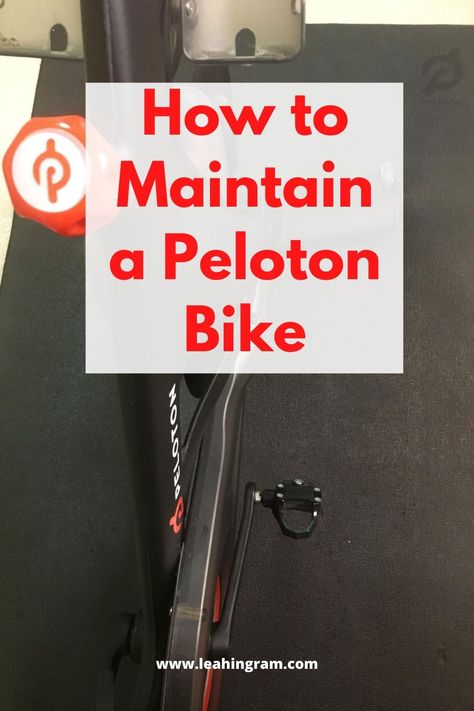 Maintaining a Peloton - Leah Ingram Peleton Cycle, Peloton Home Gym, Peloton Room Ideas, Peloton Room, Peloton Workout, Gym Basement, Class Workout, Peloton Cycle, Spin Bike