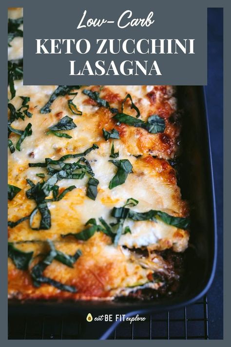 Low-Carb Keto Zucchini Lasagna Keto Zucchini Lasagna, Low Carb Zucchini Lasagna, Low Carb Lasagna, Gluten Free Lasagna, Keto Zucchini, Lasagna Ingredients, Keto Lasagna, Zucchini Lasagna, Free Keto Recipes