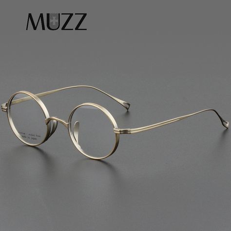 Smarter Shopping, Better Living! Aliexpress.com Rounded Glasses Women, Round Glasses Men, Small Round Glasses, Men's Eyewear, Retro Eyeglasses, Demin Jacket, Stylish Eyeglasses, Frame Eyeglasses, Retro Glasses