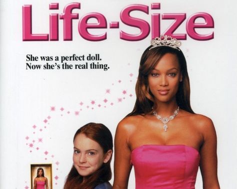 A 13-year-old girl tries to resurrect her mother back to life but instead resurrects her Eve doll. | Disney Channel’s Weird Obsession With 13-Year-Olds Life Size Movie, Disney Channel Movies, Old Disney Channel, Girly Movies, Teen Movies, Tyra Banks, Film Disney, Childhood Movies, Old Disney