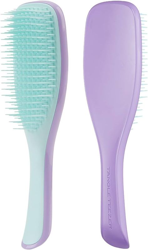 Amazon.com : Tangle Teezer The Fine and Fragile Ultimate Detangling Brush, Dry and Wet Hair Brush Detangler for Color-Treated, Fine and Fragile Hair, Hypnotic Heather : Beauty & Personal Care Tangle Brush, Wet Hair Brush, Tangle Teezer, Detangling Brush, Wet Hair, Hair Brush, Christmas List, Tangled, Beauty And Personal Care